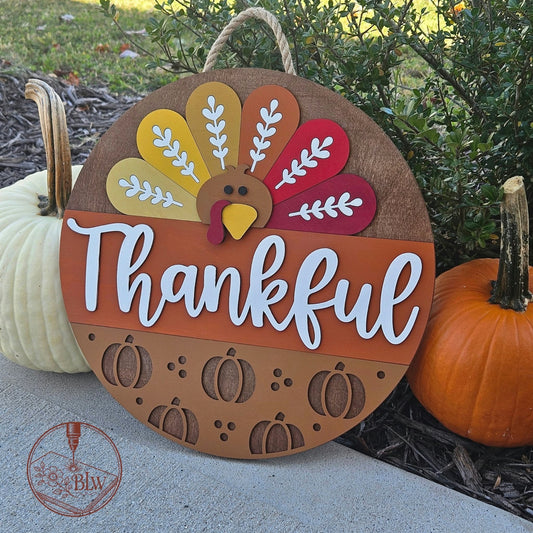 Thankful Door Hanger