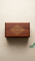 Personalized Hardwood Keepsake Box