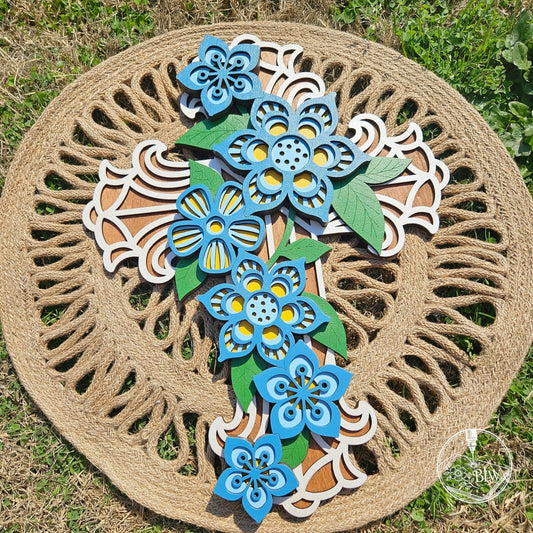 Floral Cross
