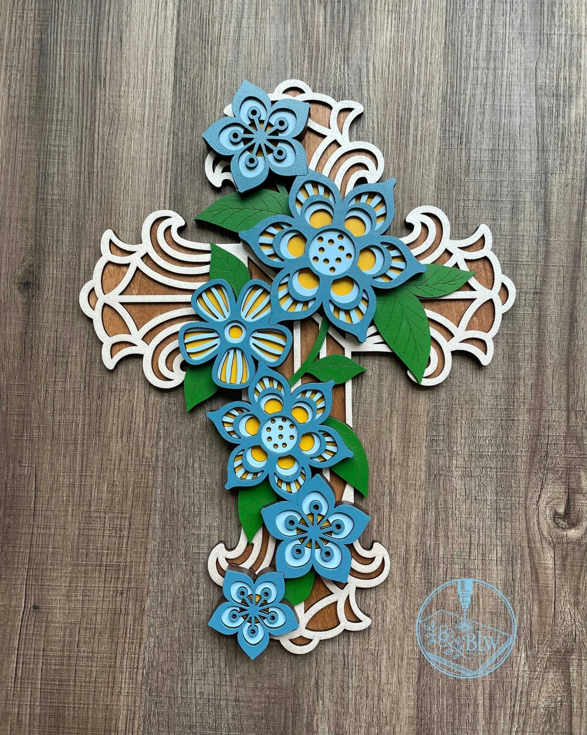Floral Cross