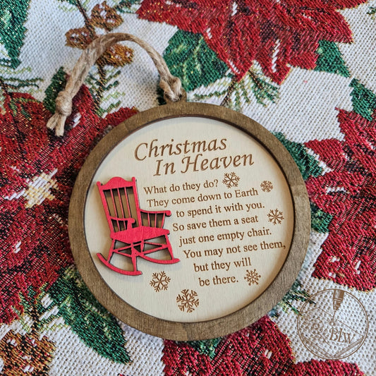 Christmas in Heaven Ornament