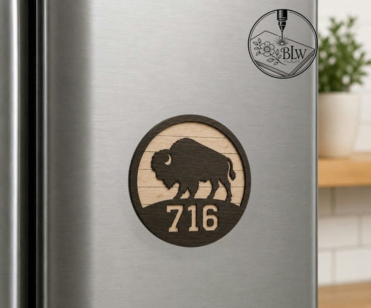 716 Buffalo Magnet